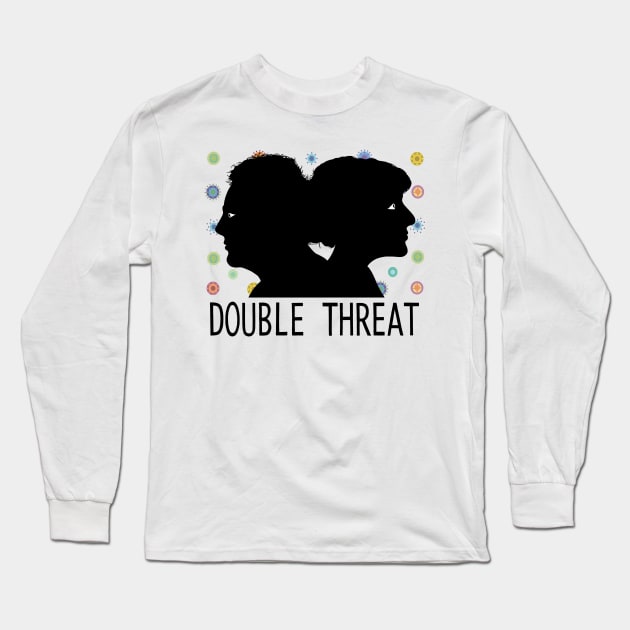 DOUBLE THREAT V2 Long Sleeve T-Shirt by DOUBLE THREAT